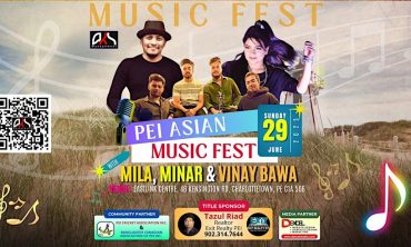 PEI Asian Music Fest with Mila, Minar and Vinay Bawa