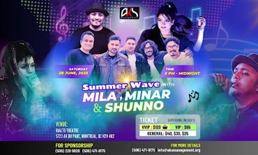 Summer wave with Mila, Minar & Shunno